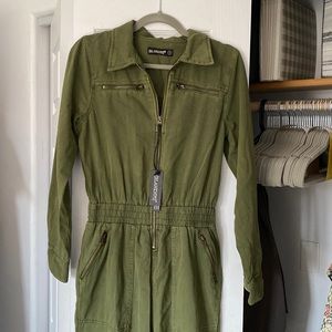 Blank NYC Utility Jumpsuit S NWT